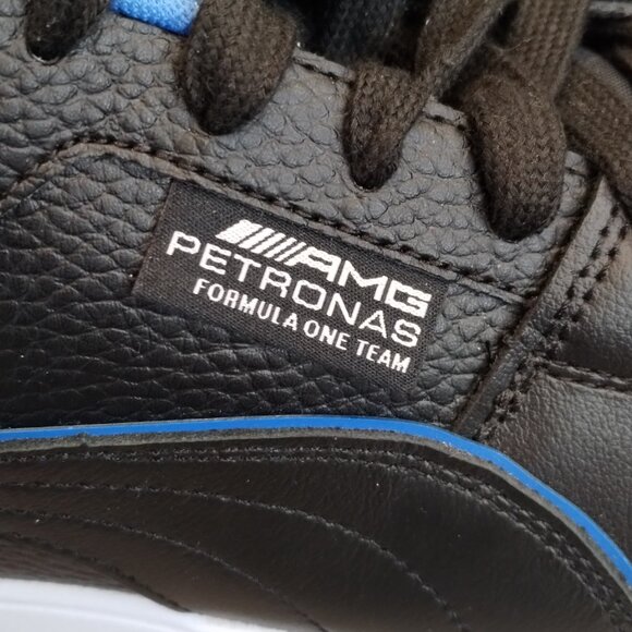 Puma Mercedes AMG Petronas CA Pro Black/Blue Size 14 - Picture 7 of 13